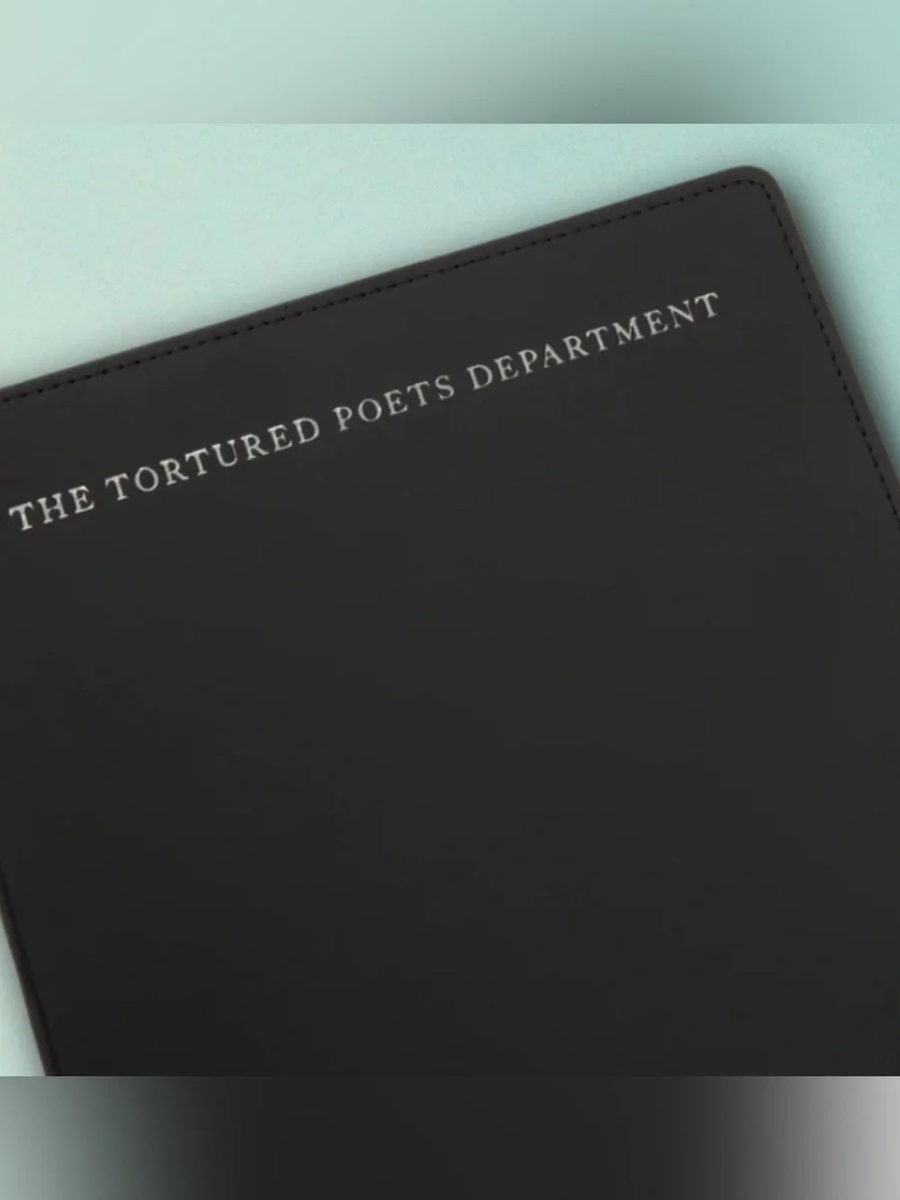 Taylor Swift TTPD Journal